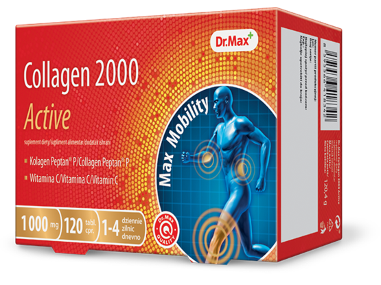 Dr.Max Collagen 2000 Active, 120 comprimate